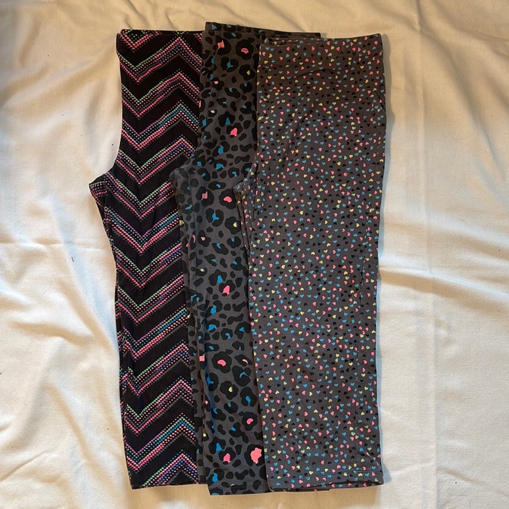 Total Girl Capri Leggings Size: Girls 14 1/2-16 1/2